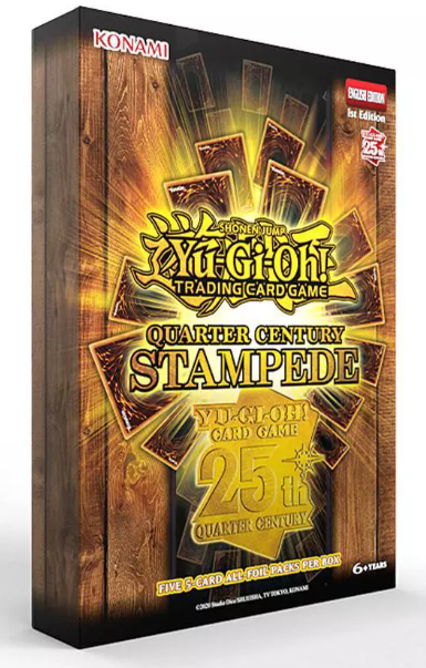 YGO 3-Pack Tuckbox - Quarter Century Stampede