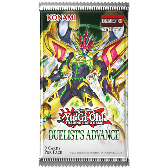 YGO Booster Pack - Duelist's Advance (1st Edition)