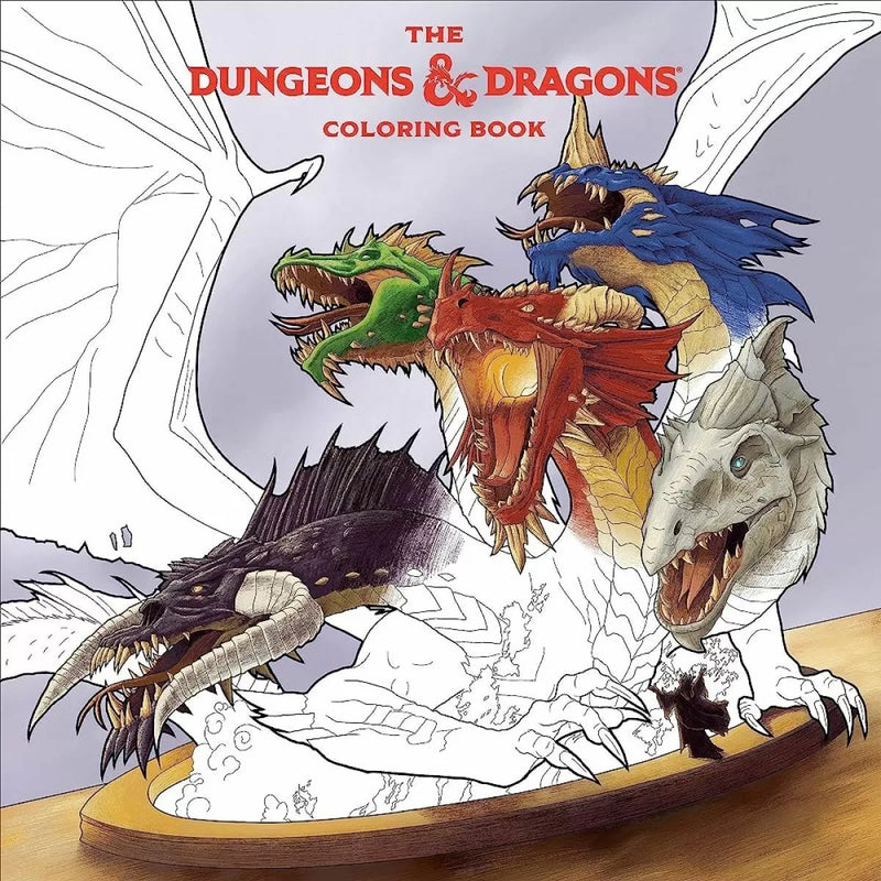 The Dungeons & Dragons Colouring Book