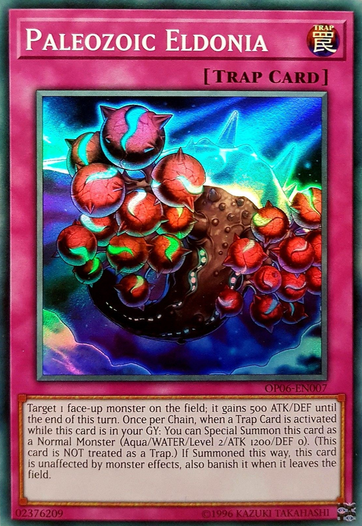 paleozoic yugioh cards Paleozoic Eldonia [OP06-EN007] Super Rare