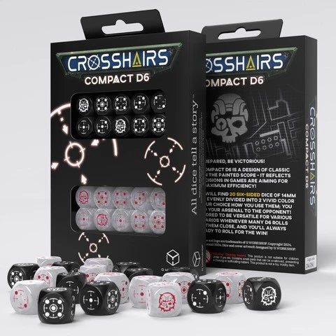 Q Workshop - Crosshairs Compact D6 Dice Set