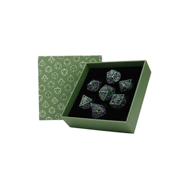 LPG Dice Set RPG - Strange Aeon Sea Green