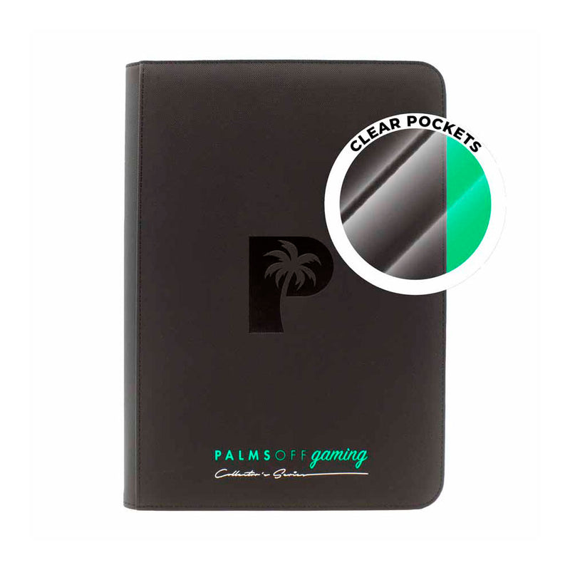 Palms Off - Collector's Series Clear Top Loader Zip Binder