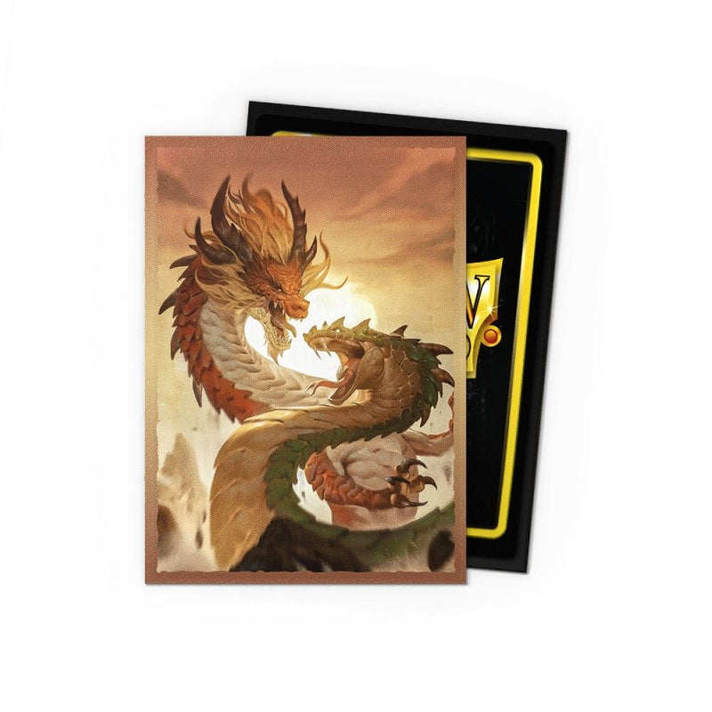 Dragon Shield Dual Matte Art Sleeves - Wood Snake 2025