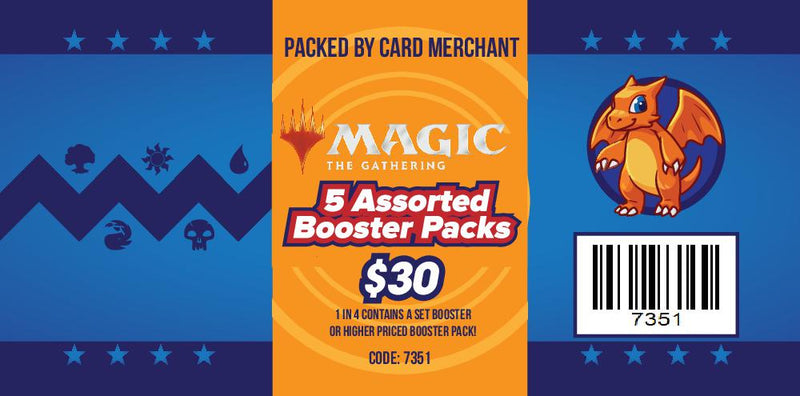 5 Magic Booster Packs