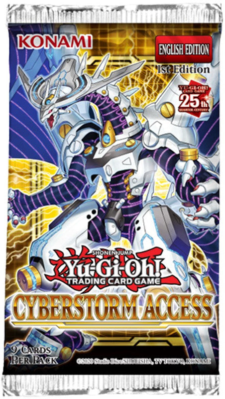 YGO Booster Pack - Cyberstorm Access (1st Edition)
