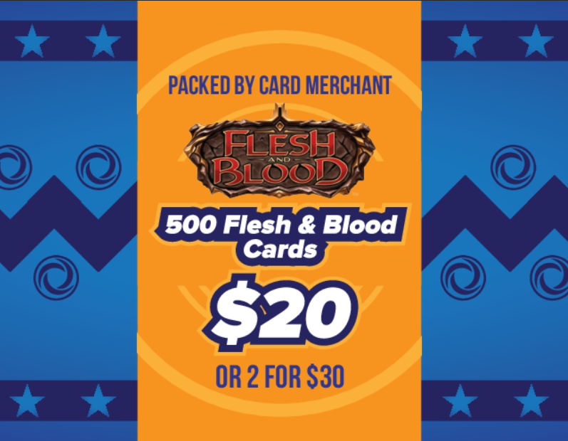 500 Flesh and Blood Cards