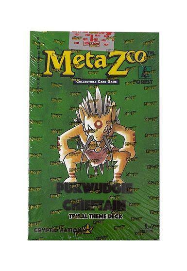 MetaZoo TCG Cryptid Nation 2nd Edition Theme Deck Forest Tribal