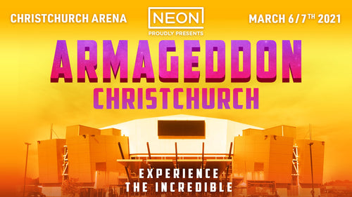 On our way to Christchurch Armageddon!