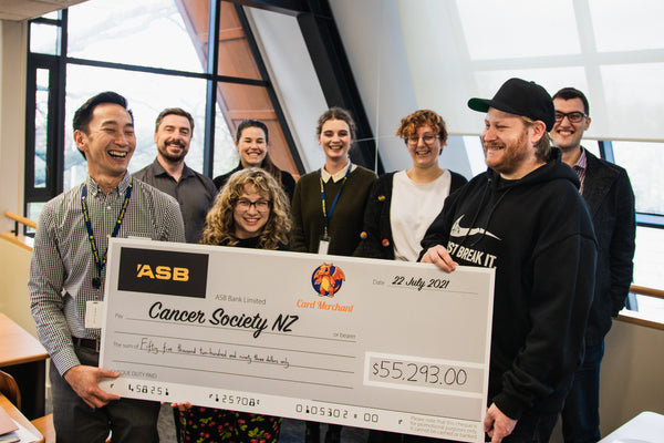 $55,293 Donated to Cancer Society NZ