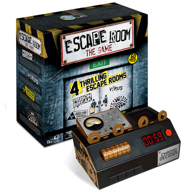 Staff Monthly Board Game Rec July - Escape Room the Game