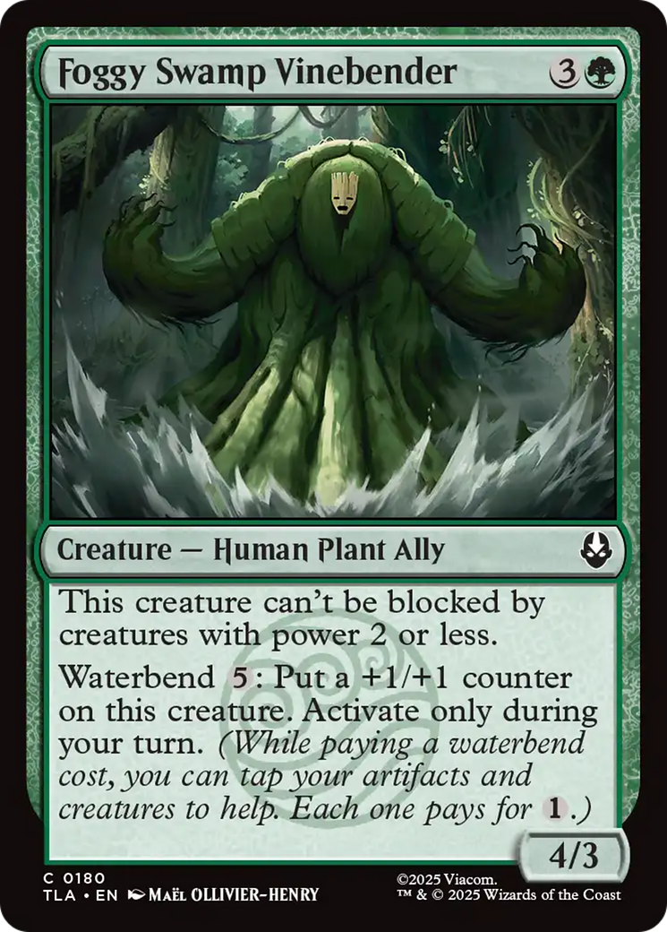 Foggy Swamp Vinebender [Avatar: The Last Airbender]