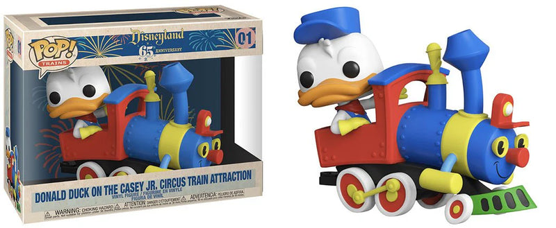 Disney - Donald Duck on the Casey Jr. Circus Train Attraction