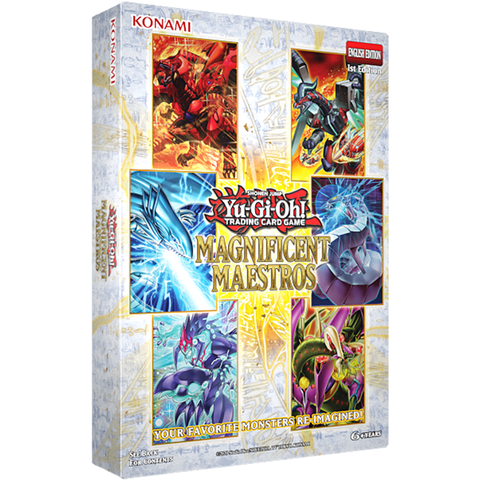 **PRE-ORDER** YGO Boxed Set - Magnificent Maestros 3-Pack Tuckbox (1st Edition)