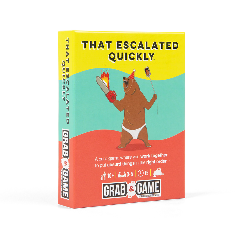 Grab & Game - That Escalated Quickly (By Exploding Kittens)