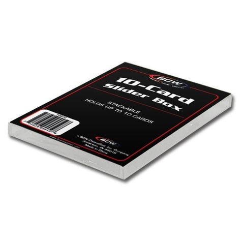 BCW 2-Piece Slider Box (10) Clear