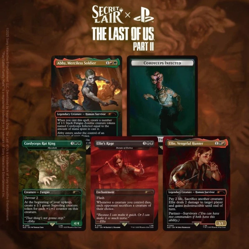 Magic Secret Lair x The Last of Us: Part II Non-Foil