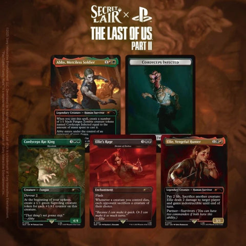 Magic Secret Lair x The Last of Us: Part II Non-Foil