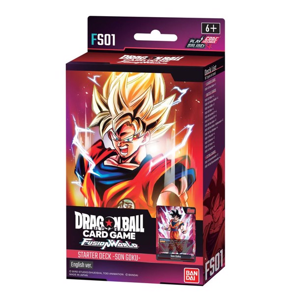 DBS Fusion World Starter Decks - FS01-FS04