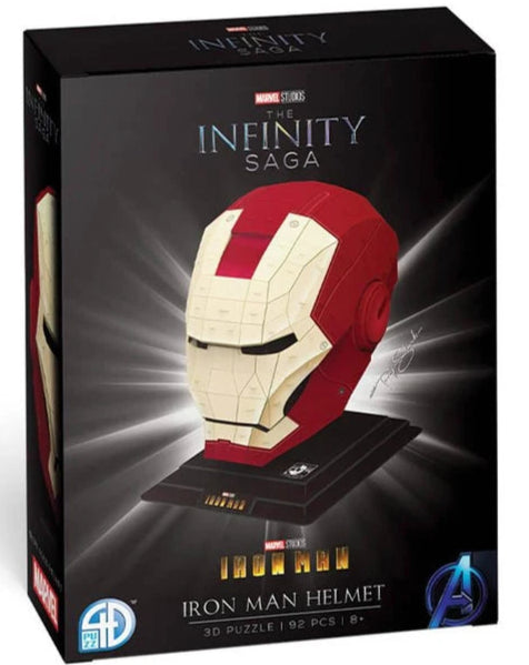 Marvel 3D Puzzle - Iron Man Helmet 92pc