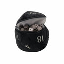D20 Plush Dice Bag