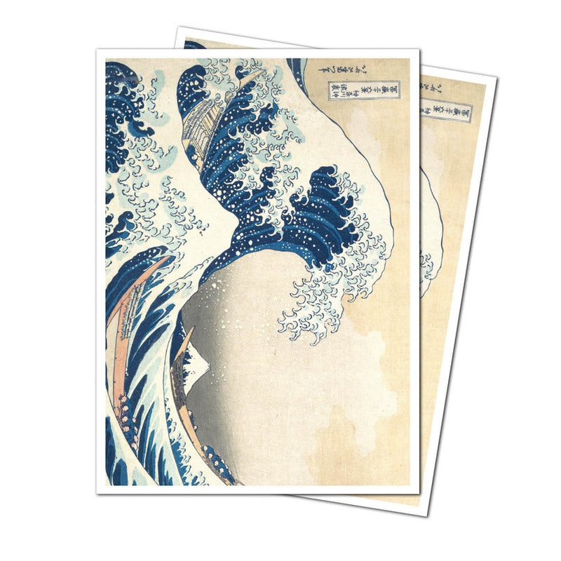 Ultra Pro - The Great Wave off Kanagawa 105ct APEX Deck Protector Sleeves (Art Series)