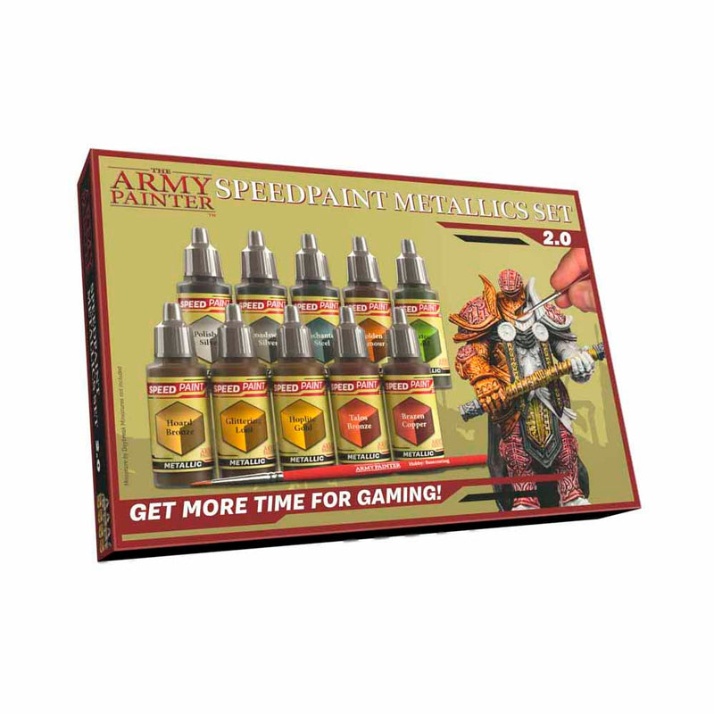 Army Painter: Speedpaint Metallics Set 2.0