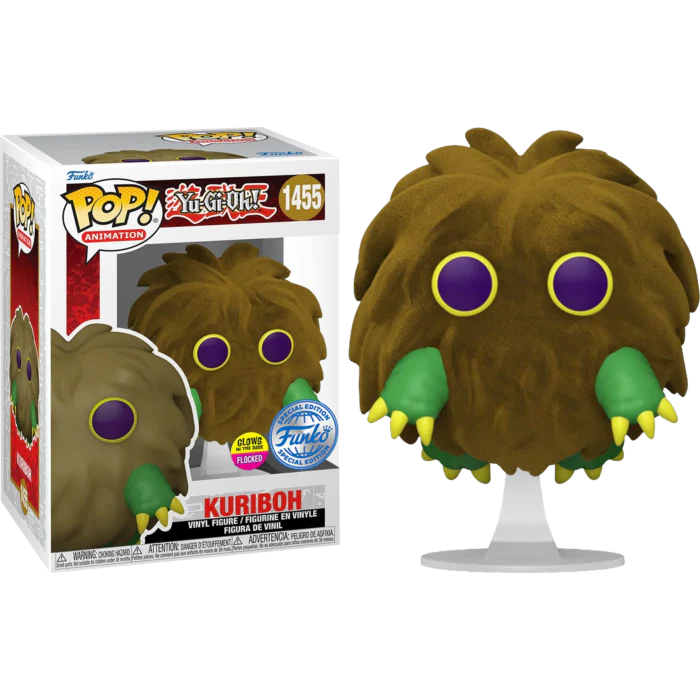 Yu-Gi-Oh - (Glow in the dark - Flocked) Kuriboh Pop! 1455