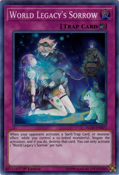 World Legacy's Sorrow [FLOD-EN073] Super Rare