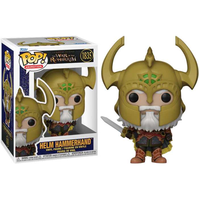 Lord of the Rings The War of the Rohirrim - Helm Hammerhand Pop! 1835