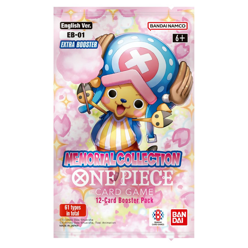 **PRE-ORDER** One Piece TCG Booster Pack EB01 - Memorial Collection