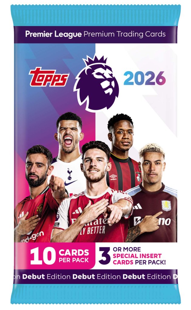 Topps - Premier League 2026 Trading Card Pack