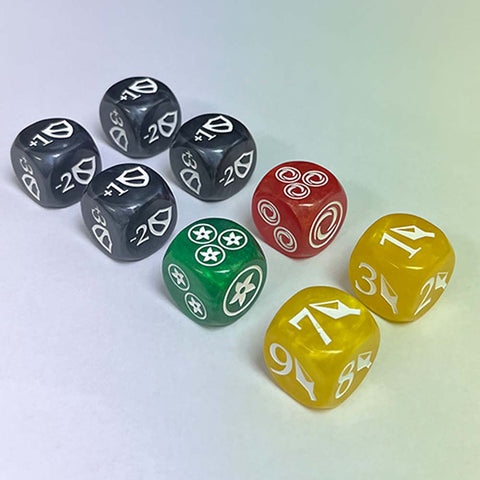 Flesh and Blood Dice Set 8pc 25mm