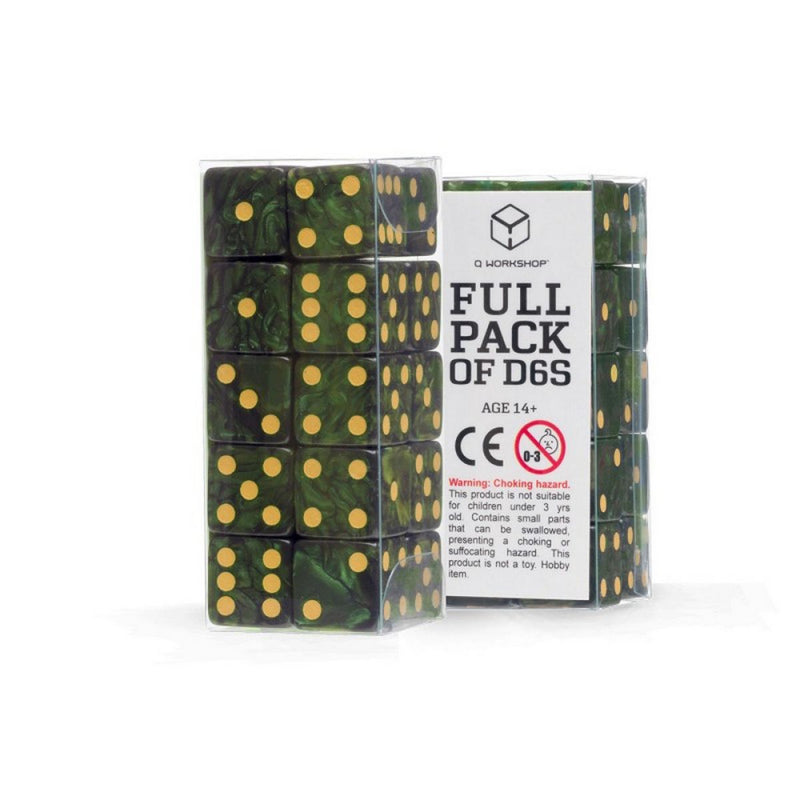 Q Workshop - Full Pack of D6's