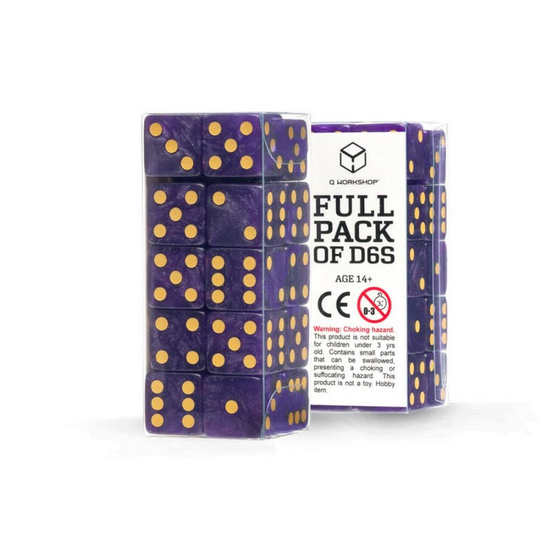 Q Workshop - Full Pack of D6's