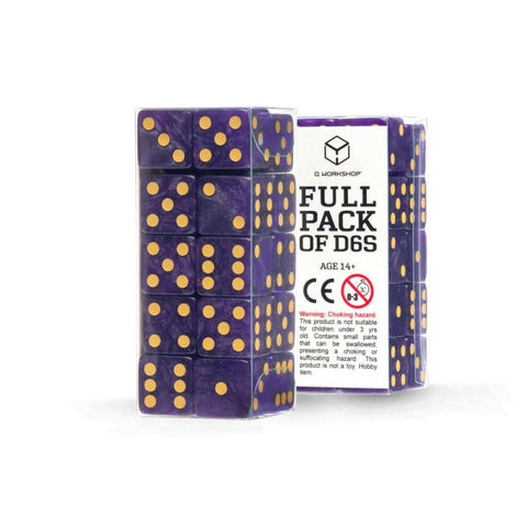 Q Workshop - Full Pack of D6's