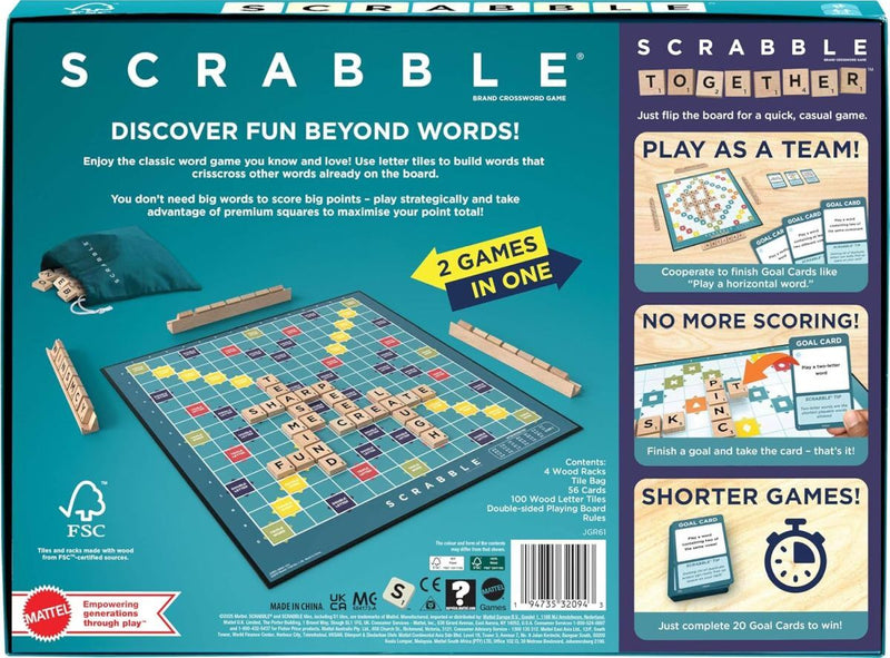 Scrabble - Wood Edition
