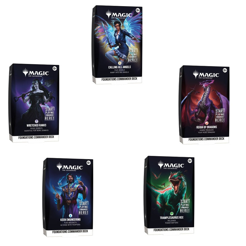 MTG Starter Commander Decks - Foundations