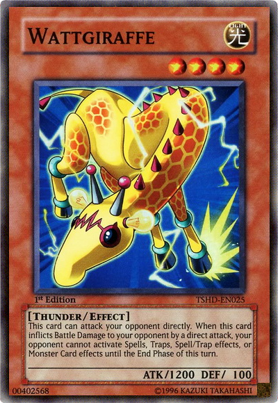 Wattgiraffe [TSHD-EN025] Super Rare