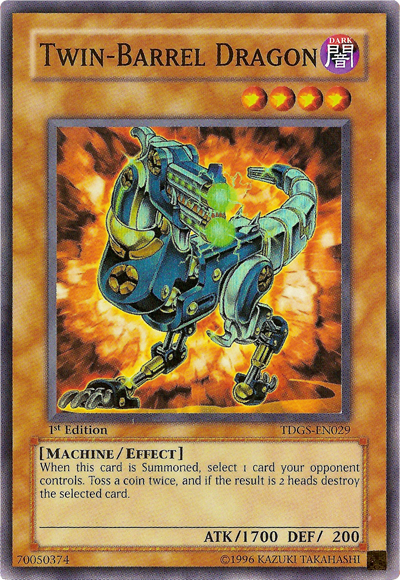 Twin-Barrel Dragon [TDGS-EN029] Super Rare