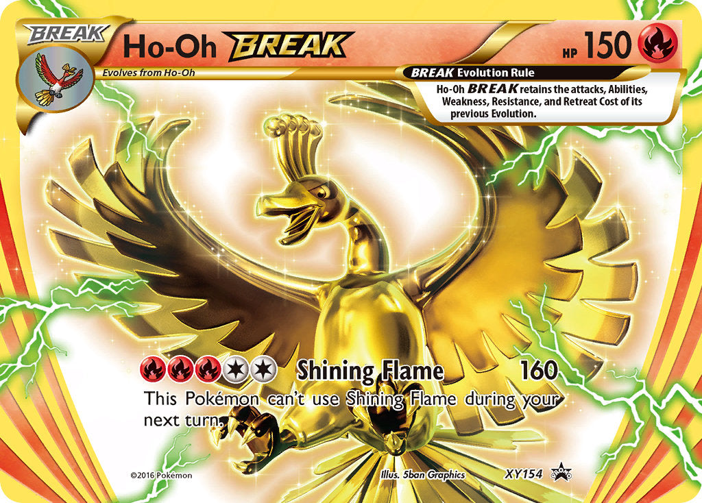 break cards pokemon price Ho-Oh BREAK (XY154) [XY: Black Star Promos]
