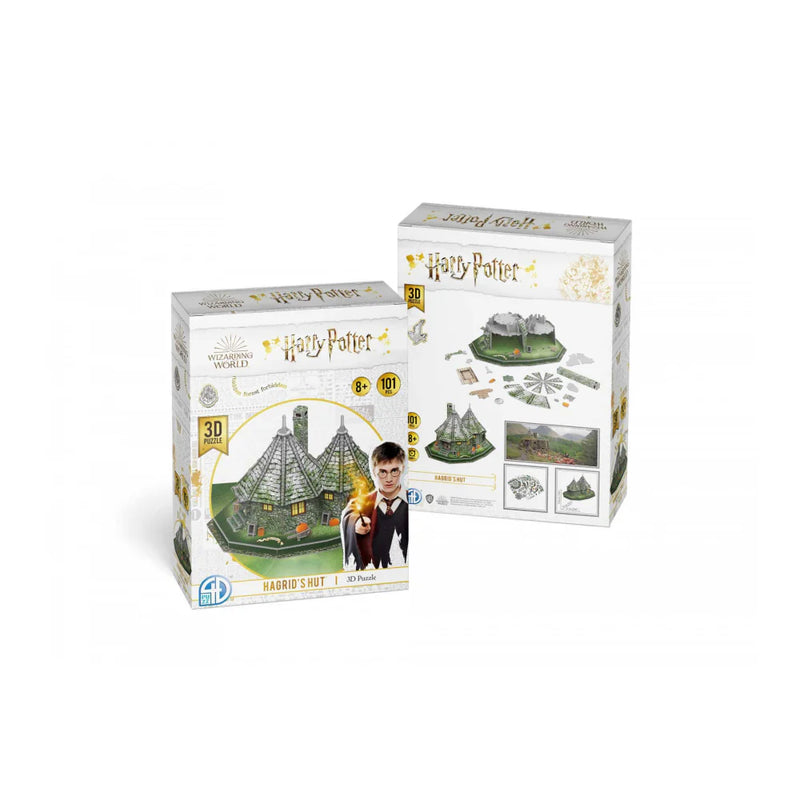 Harry Potter 3D Puzzle - Hagrid's Hut 101pc