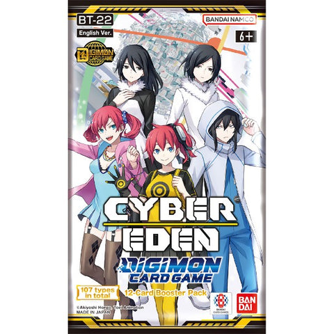 DGM Booster Pack BT22 – Cyber Eden