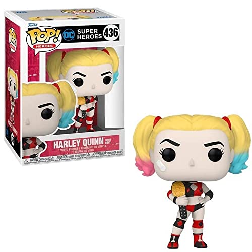 DC Super Heroes - Harley Quinn (With Belt) Pop! 436