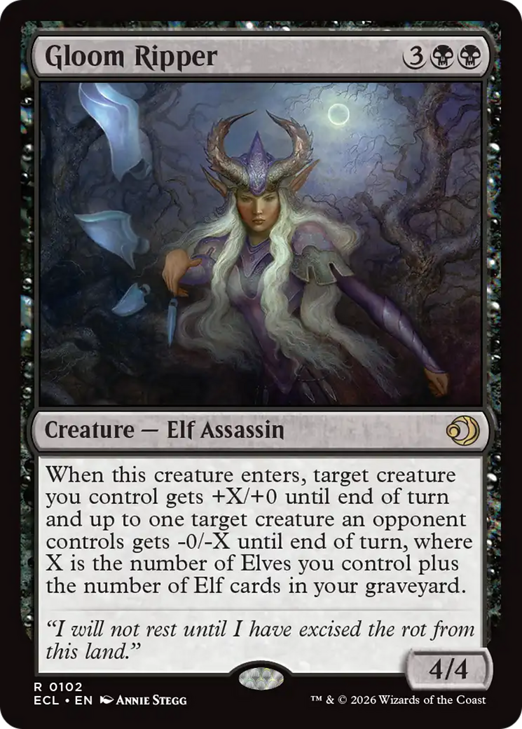 Gloom Ripper [Lorwyn Eclipsed]
