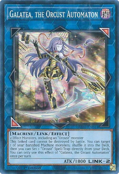 Galatea, the Orcust Automaton [RA03-EN044] Super Rare