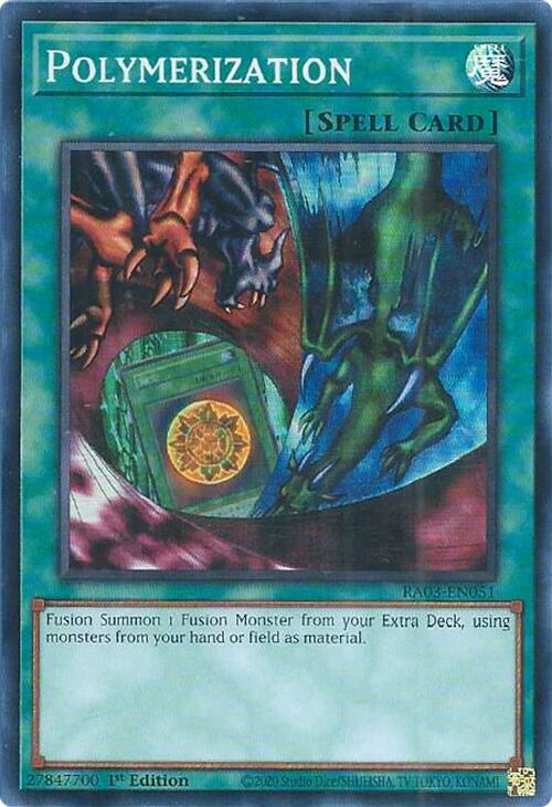 Polymerization (Alternate Art) [RA03-EN051] Super Rare