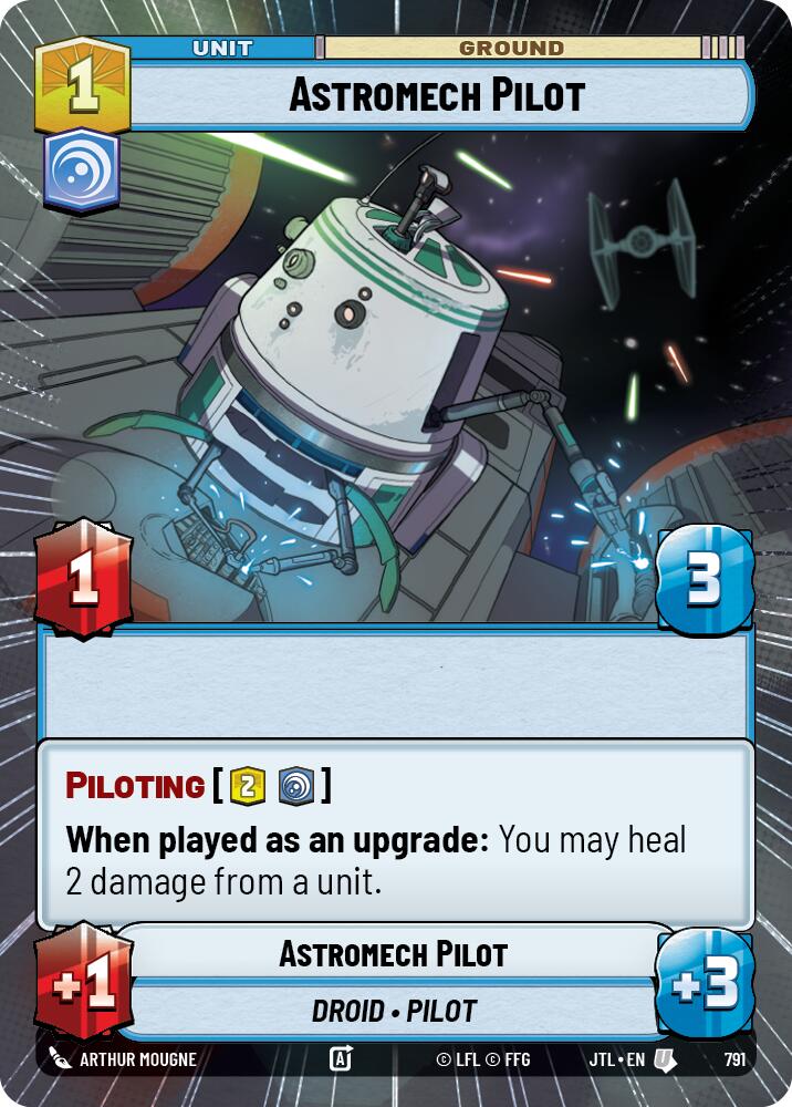 Astromech Pilot (791) (Hyperspace Foil) (791) [Jump to Lightspeed]