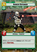 Bunker Defender (841) (Hyperspace Foil) (841) [Jump to Lightspeed]