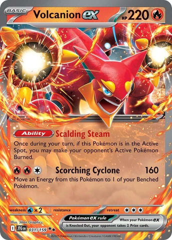 Volcanion ex (031/159) [Scarlet & Violet: Journey Together]